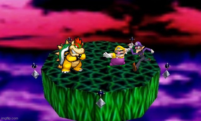 Wario and Waluigi dies by Bowser.mp3 | image tagged in bowser's lair,wario dies,wario,waluigi,bowser | made w/ Imgflip meme maker