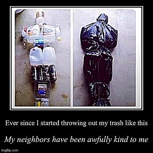 One weird trick for nice neighbors | image tagged in one weird trick for nice neighbors | made w/ Imgflip meme maker