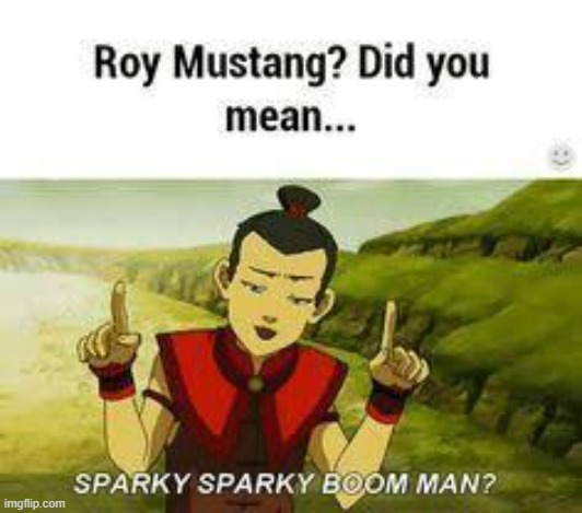 Sparky Sparky Boom man my beloved <3 | made w/ Imgflip meme maker