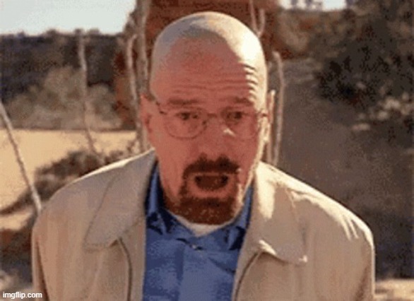 Walter White falling | image tagged in walter white falling | made w/ Imgflip meme maker