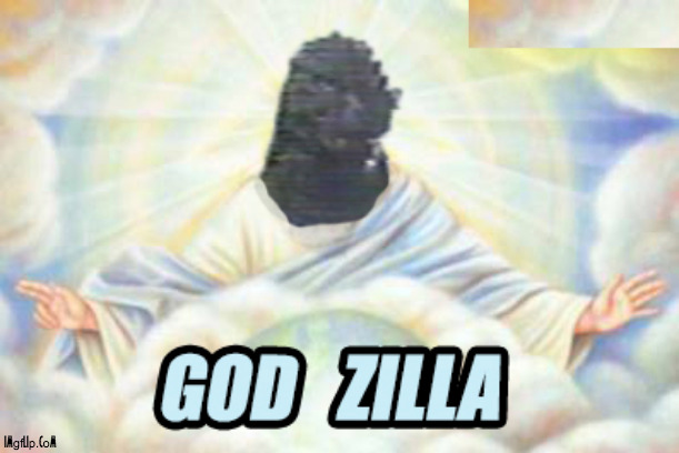GodZilla | image tagged in godzilla | made w/ Imgflip meme maker