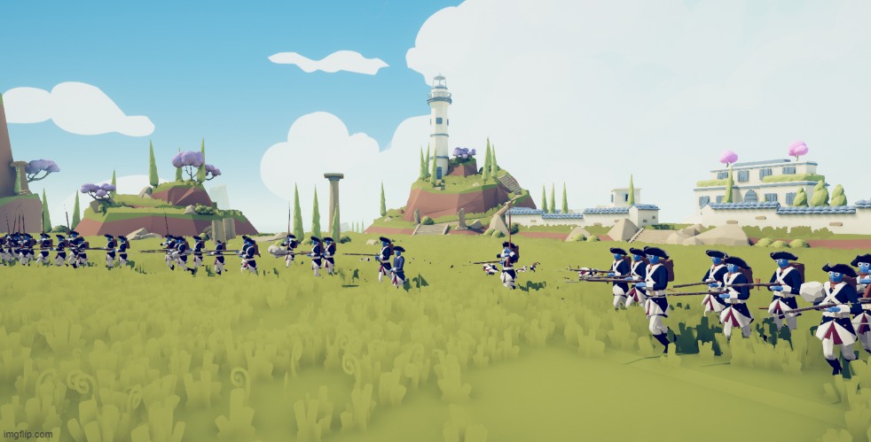 The Continentals have seen success so far, however the British are sending in reinforcements | made w/ Imgflip meme maker