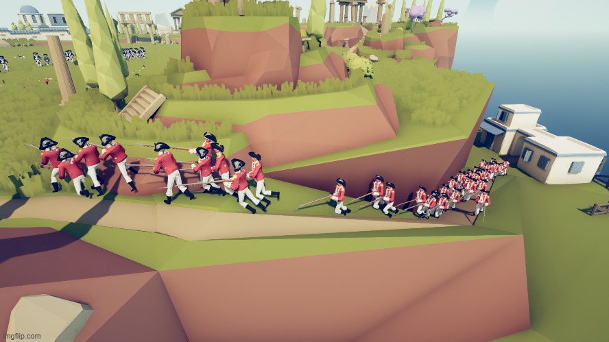 The Redcoats are sending in reinforcements | made w/ Imgflip meme maker