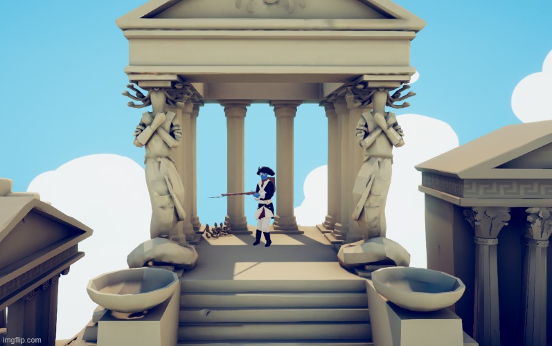 A Revolutionary has made it to the top of Yorktown | made w/ Imgflip meme maker