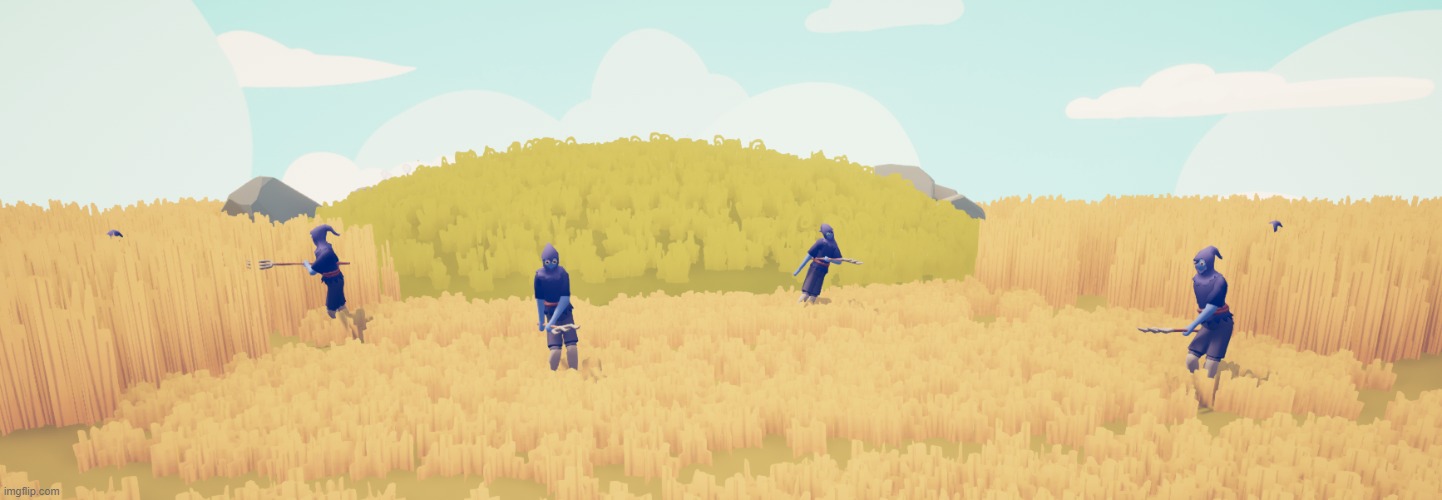 80 years after the sacrifice of their grandfathers, some farmers work on a small farm in Illinois, 1860 | made w/ Imgflip meme maker