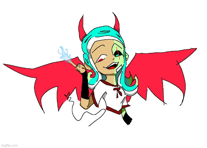 Finally finished digitalizing, coloring, and checking the quality | image tagged in drm oc | made w/ Imgflip meme maker