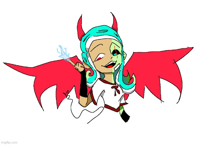 this took me more than 3 hrs to digitalize my art, color, shade, and check the quality ahh | image tagged in edgy shit | made w/ Imgflip meme maker