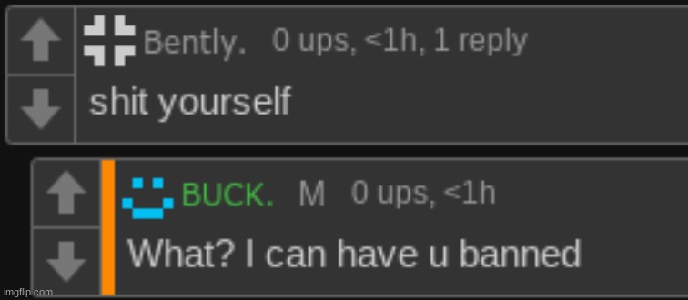 os thos mod abuse | made w/ Imgflip meme maker