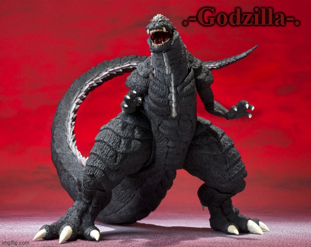 High Quality .-Godzilla-. Announcement template (Ultima) Blank Meme Template