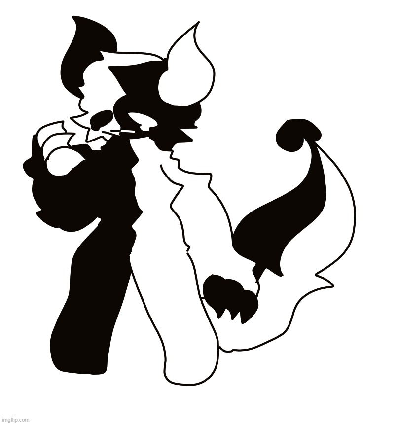 i redesigned loops and gave him more fluff | made w/ Imgflip meme maker