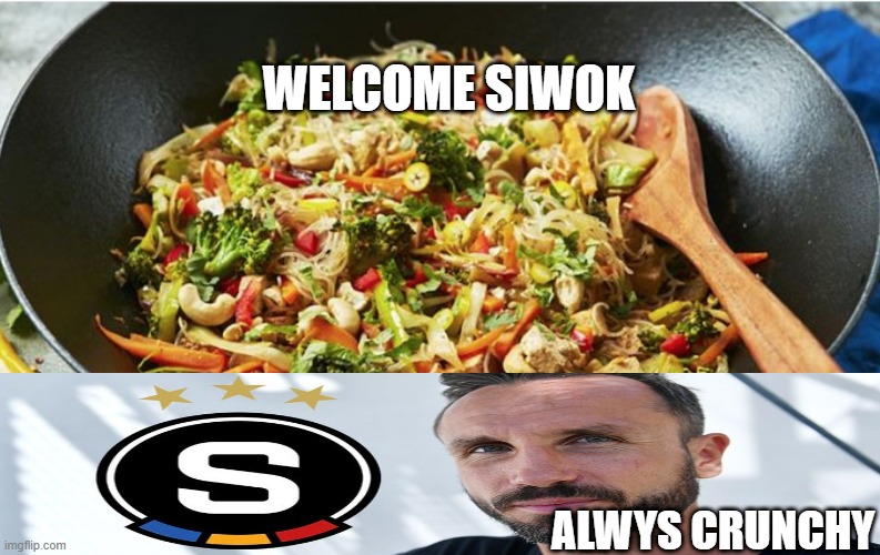 WELCOME SIWOK; ALWYS CRUNCHY | made w/ Imgflip meme maker