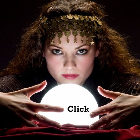 Fortune Teller Gypsy Witch crystal ball sexy Blank Meme Template
