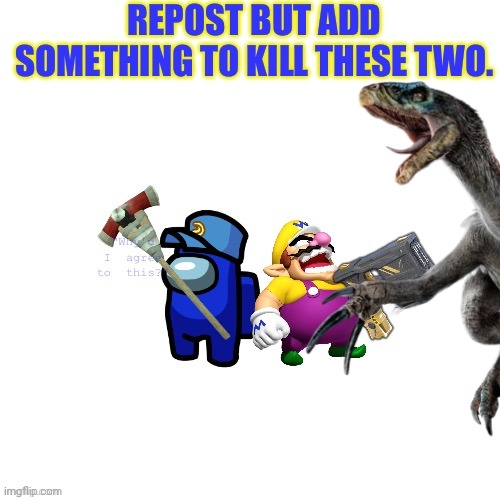 Get ready for some claws | image tagged in jurassic park,jurassic world,dinosaur,wario dies,wario,repost | made w/ Imgflip meme maker