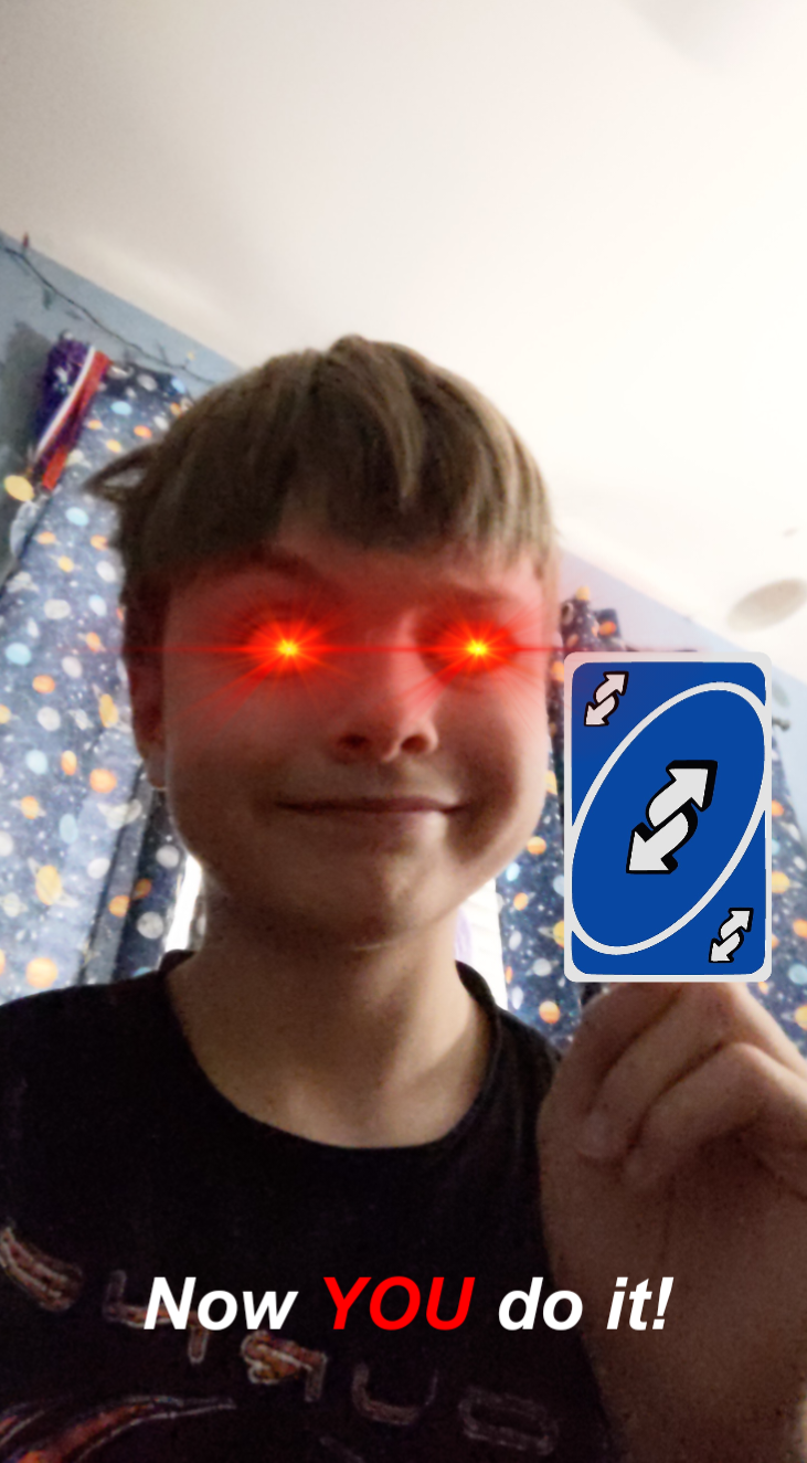 High Quality Uno reverse card now you do it Blank Meme Template