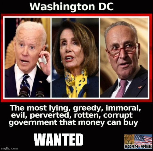 Wanted poster for dc swamp rats - Imgflip