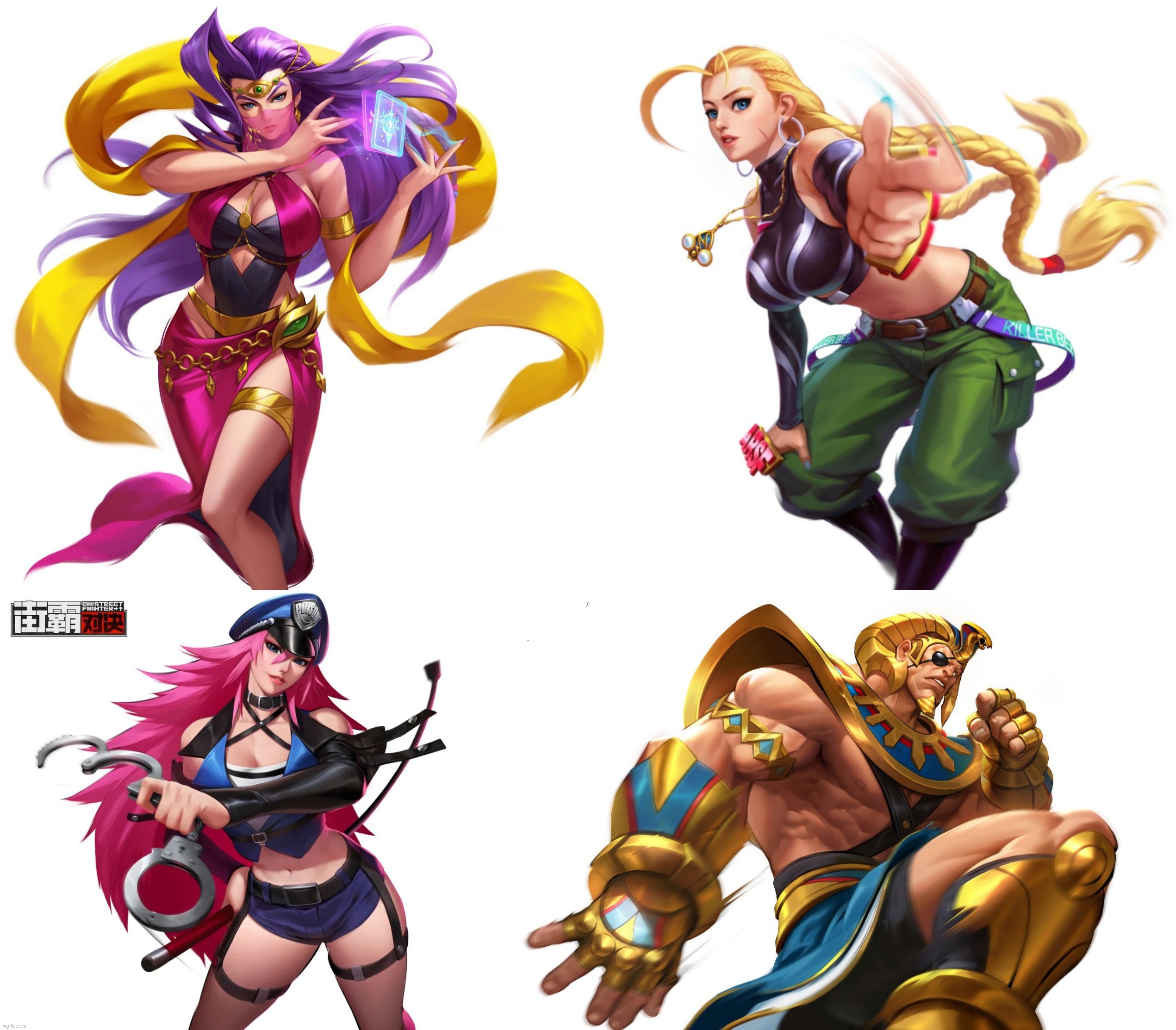 Street Fighter: Duel High-Res Character Art