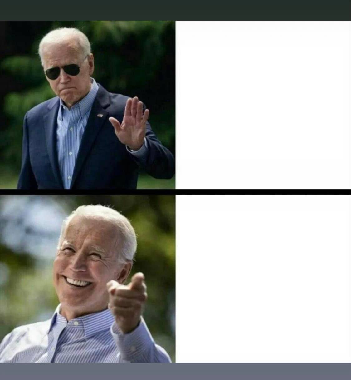 Biden drake Blank Meme Template