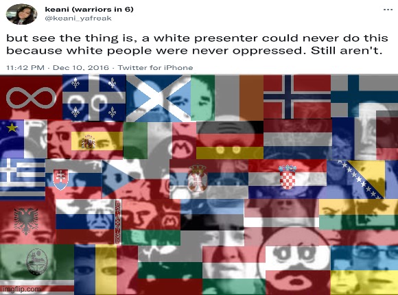 Clearly someone hasn’t read their history… | image tagged in twitter,sjw,white people | made w/ Imgflip meme maker