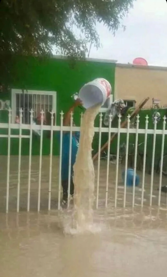 Water Fence Blank Meme Template
