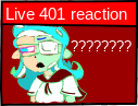 live 401 reaction (low quality sorry) Blank Meme Template