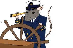 Captain rat Blank Meme Template