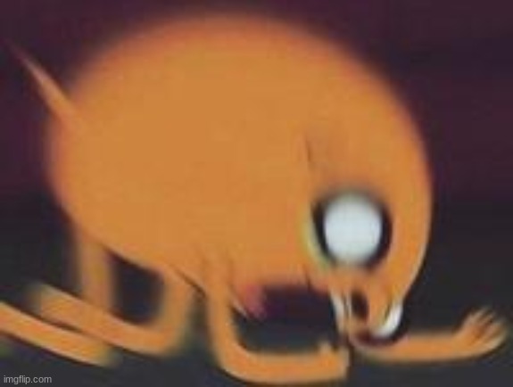 Jake bitten by spider (intense | image tagged in jake bitten by spider intense | made w/ Imgflip meme maker