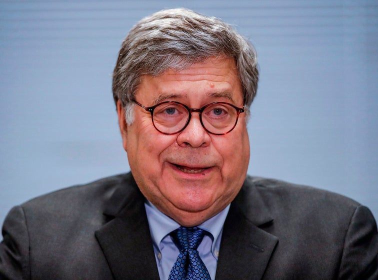 High Quality Bill Barr Blank Meme Template