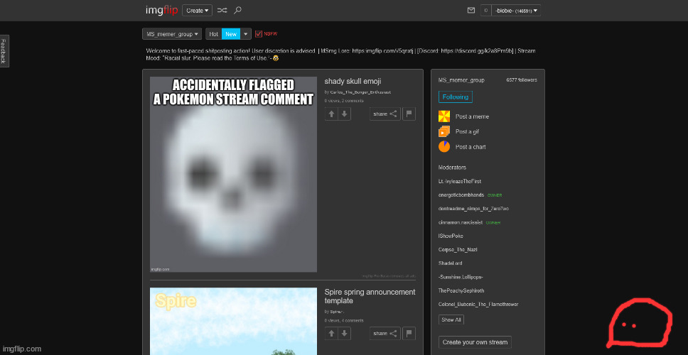 blobie explores imgflip: part 1 | made w/ Imgflip meme maker