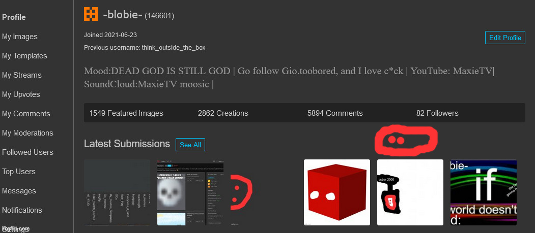 blobie explores imgflip: part 3 or 4 | made w/ Imgflip meme maker