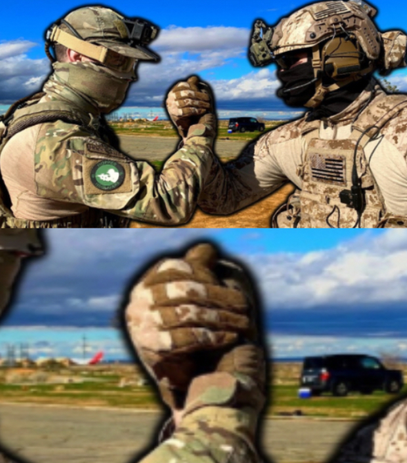 Soldiers teaming Blank Meme Template