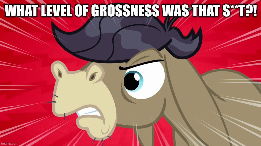 WHAT LEVEL OF GROSSNESS WAS THAT S**T?! | made w/ Imgflip meme maker