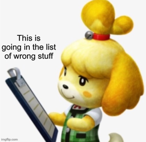 Isabelle | image tagged in isabelle | made w/ Imgflip meme maker