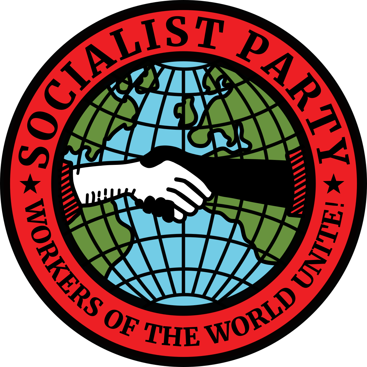 High Quality American Socialist Party Logo Blank Meme Template