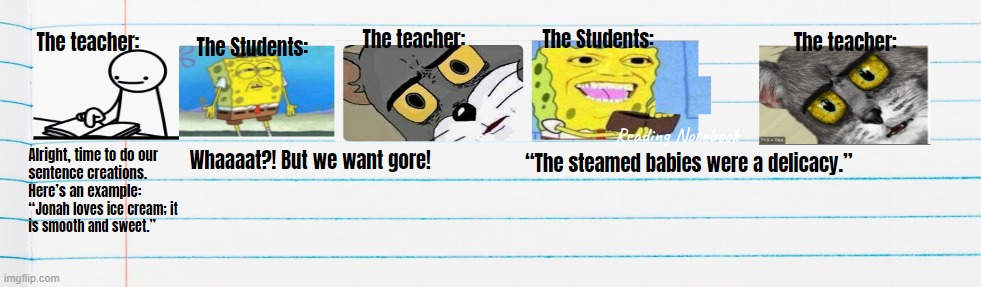 Every Student in my class | image tagged in why are you reading this | made w/ Imgflip meme maker