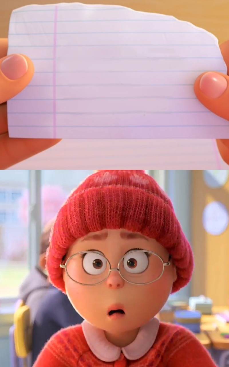 High Quality Pixar Turning Red Blank Meme Template