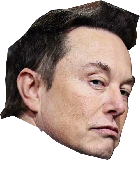 Elon Musk Head Blank Meme Template