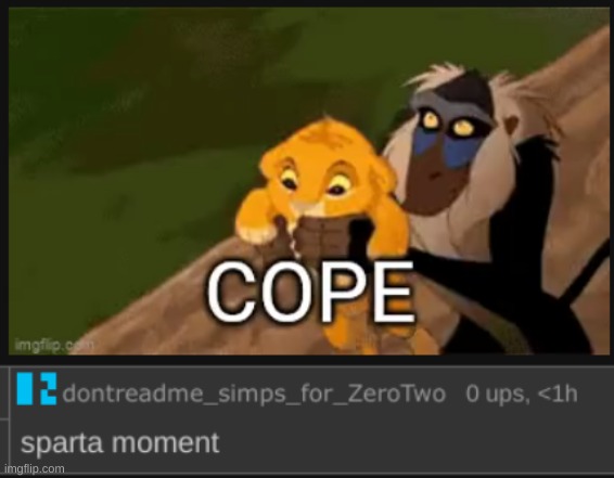 y'know, since spartans would throw babies off a cliff if they weren't deemed fit enough | made w/ Imgflip meme maker