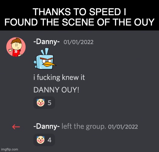 LITERALLY A FIELD TRIP ON ITS OWN | THANKS TO SPEED I FOUND THE SCENE OF THE OUY | made w/ Imgflip meme maker