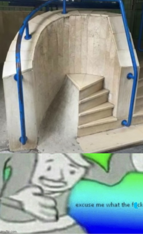Epic stair fails Part 1 | image tagged in excuse me wtf blank template | made w/ Imgflip meme maker