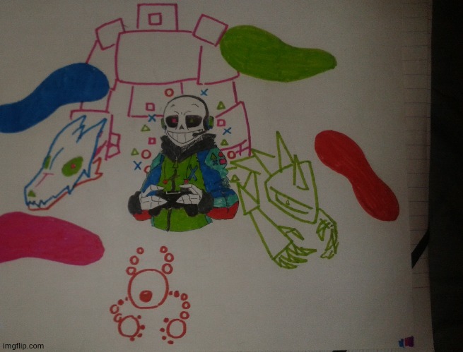 ps4!Sans | image tagged in ps4 sans | made w/ Imgflip meme maker