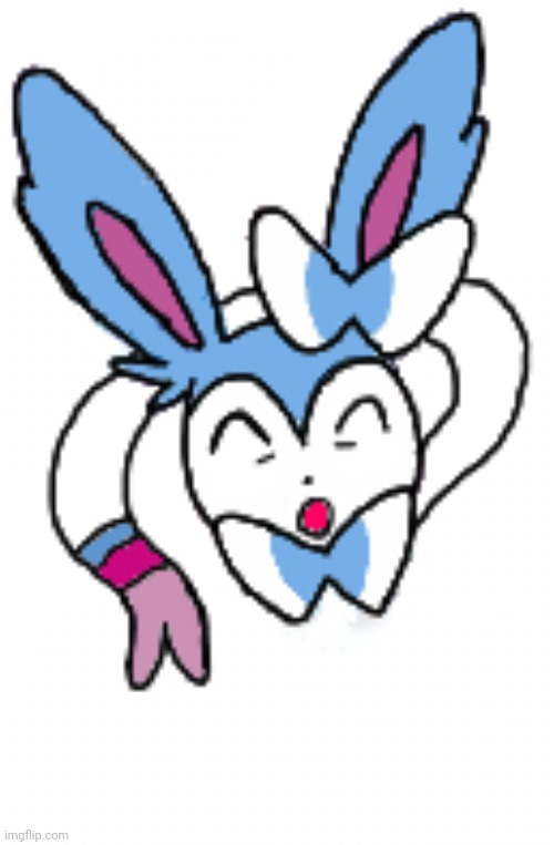 Sylveon (tired) | image tagged in sylveon tired | made w/ Imgflip meme maker