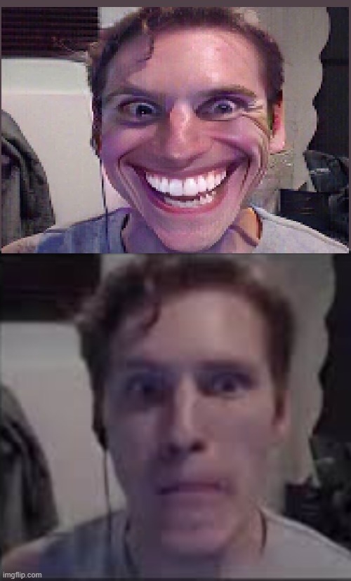the bottom one has low quALITY | image tagged in when the sus is impostor | made w/ Imgflip meme maker