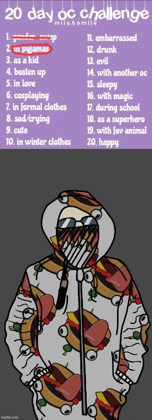 day 2 yeah i liek fortnite | image tagged in 20 day oc challenge | made w/ Imgflip meme maker