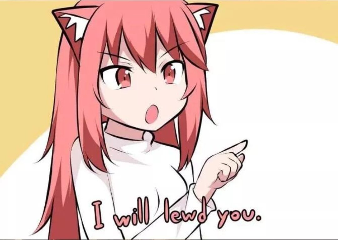 I will lewd you but high quality Blank Meme Template