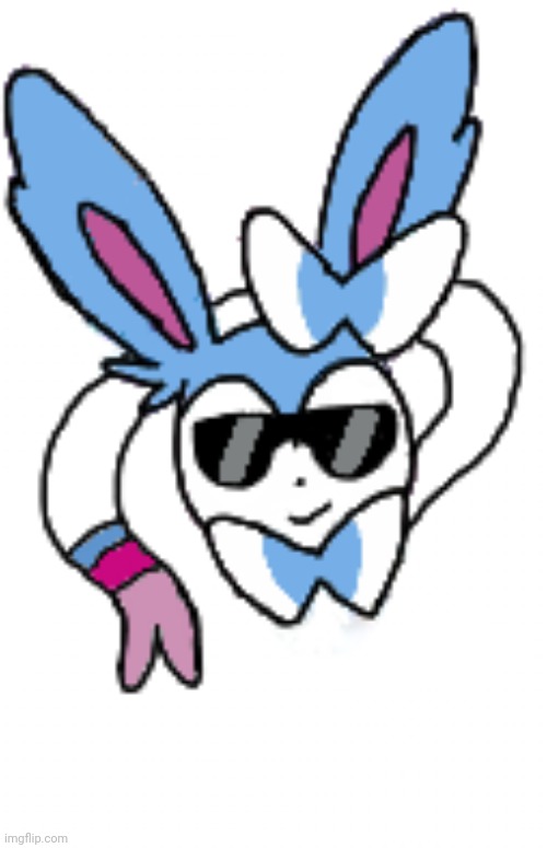 Sylveon (cool) | image tagged in sylveon cool | made w/ Imgflip meme maker