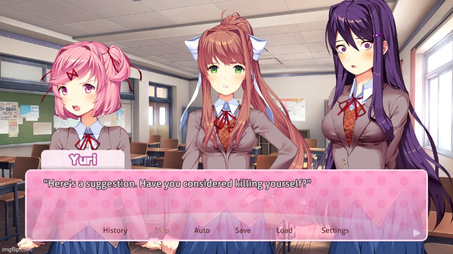 the world would be a better place without you. | image tagged in here's a suggestion have you considered killing yourself | made w/ Imgflip meme maker