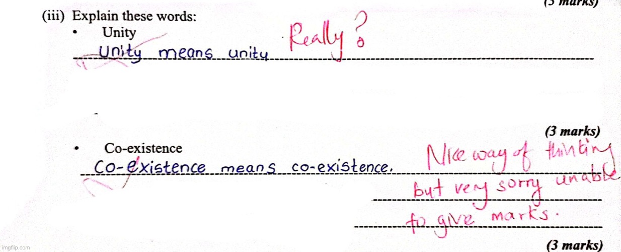 Students funny answers on test | image tagged in students funny answers on test | made w/ Imgflip meme maker