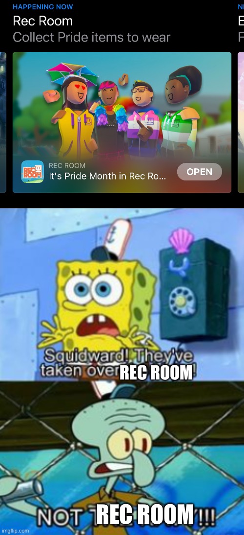 REC ROOM; REC ROOM | image tagged in not the navy | made w/ Imgflip meme maker