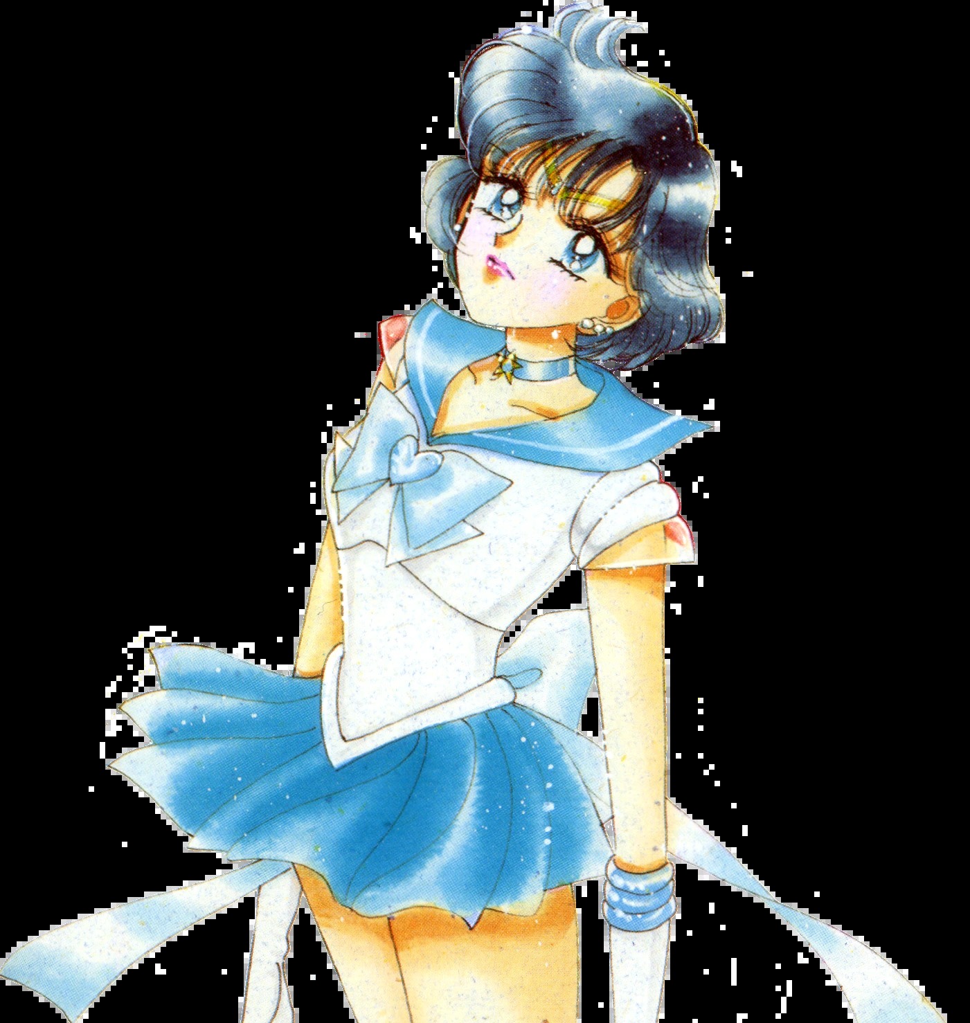 Sailor Mercury manga Blank Meme Template