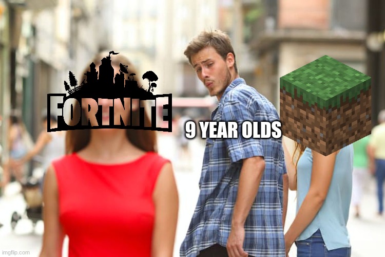 Kids Be like... | 9 YEAR OLDS | image tagged in memes,distracted boyfriend | made w/ Imgflip meme maker